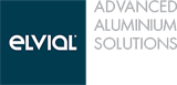 Elvial logo za aluminijumsku stolariju - proizvođač kvalitetnih alu prozora i vrata