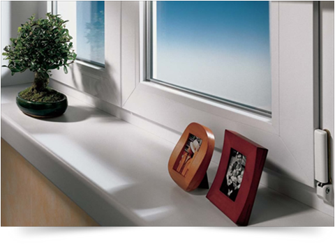 PVC podprozorske daske za unutrašnju estetsku obradu prozora